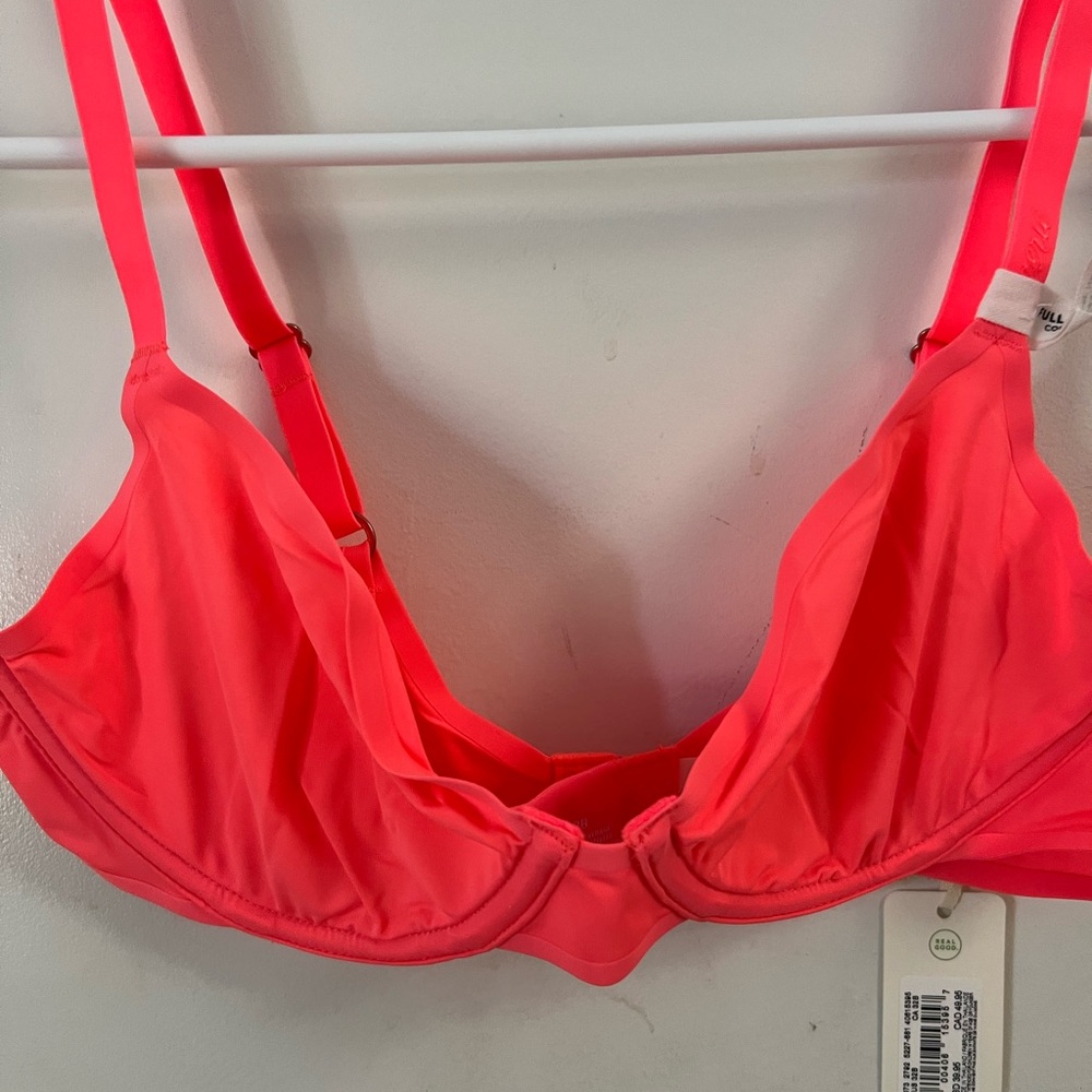 Aerie orange  Underwire Bra with Adjustable Straps